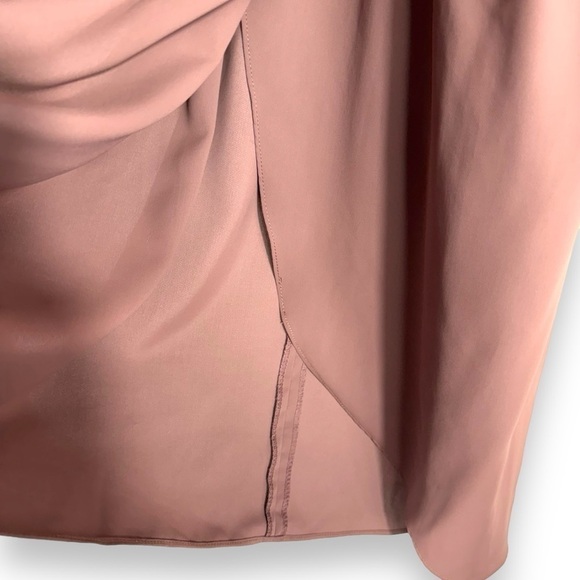 4 for $40 SALE! Lulu's Forever Your Girl Tulip Hem Mini Dress, Mauve Pink, XS - Picture 10 of 14